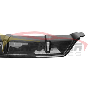 2019-2022 Bmw X5 3 Piece Carbon Fiber Rear Diffuser With Splitters | G05 Mirror Caps