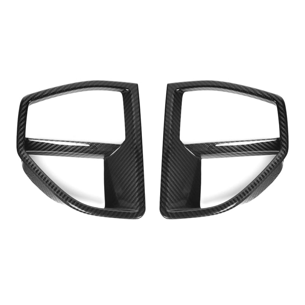 2019-2023 Bmw X5 Carbon Fiber M Performance Style Front Bumper Air Ducts | G05 Lips/Splitters
