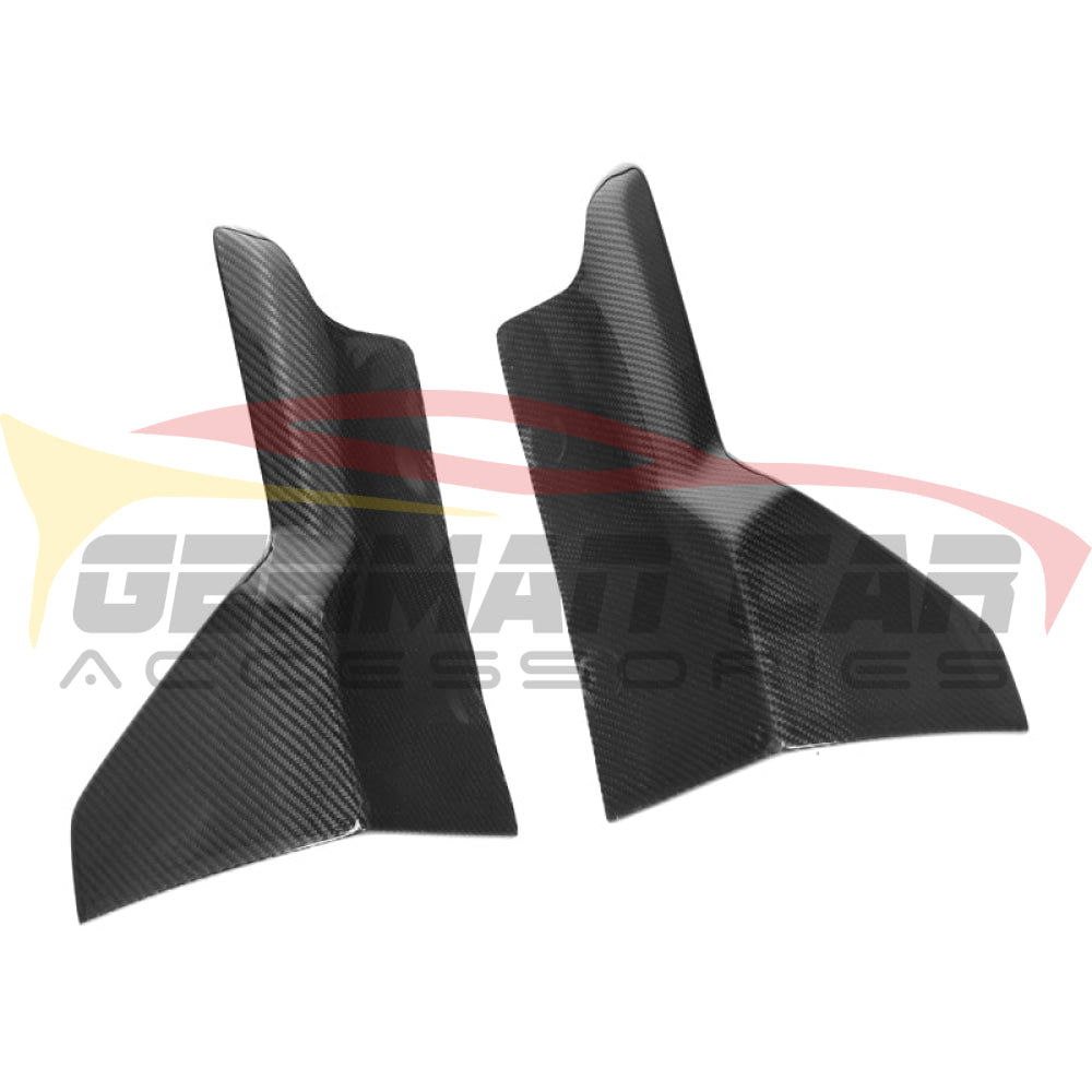 2019-2023 Bmw X5 Carbon Fiber M Performance Style Rear Splitters | G05 Diffusers