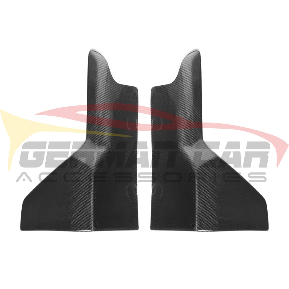 2019-2023 Bmw X5 Carbon Fiber M Performance Style Rear Splitters | G05 Diffusers