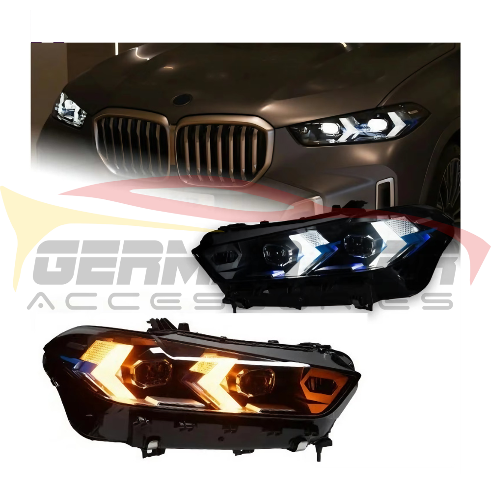 2019-2023 BMW X5 LCI Style LED Headlights | G05 Headlights