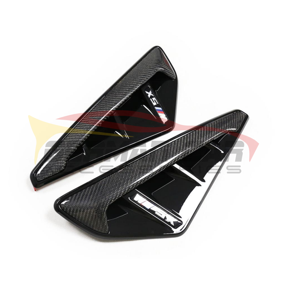 2019-2023 BMW X5 M Performance Style Carbon Fiber Side Vent Trim | G05 Additional Accessories