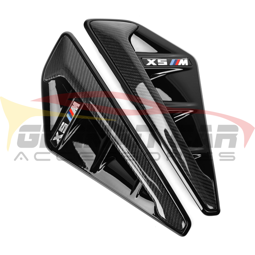 2019-2023 BMW X5 M Performance Style Carbon Fiber Side Vent Trim | G05 Additional Accessories