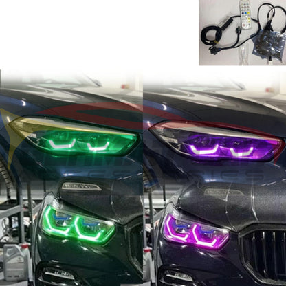 2019-2023 BMW X5/X6/X5M/X6M Headlight RGB DRL Modules | G05/G06/F95/F96 DRL Modules