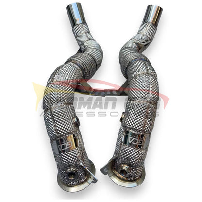 2019-2023 Bmw X5/X6/X7 M50I Downpipes | G05/G06/G07 Front Race Pipes