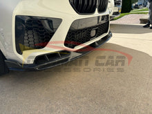 Load image into Gallery viewer, 2019 - 2023 Bmw X5M Carbon Fiber Ld Style Front Lip | F95 Lips/Splitters
