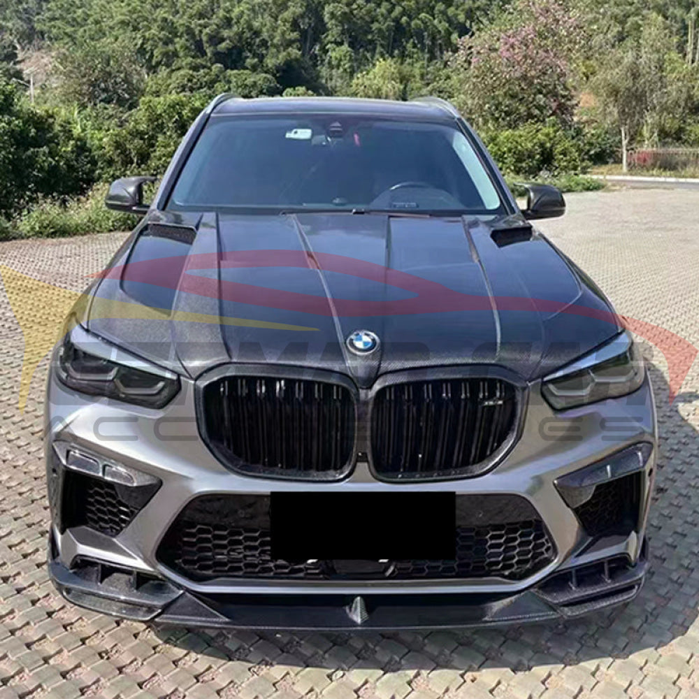 2019-2023 Bmw X5M Carbon Fiber Ld Style Front Lip | F95 Lips/Splitters