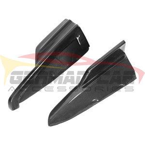 2019-2023 Bmw X5M Carbon Fiber Ld Style Rear Bumper Splitters | F95 Diffusers