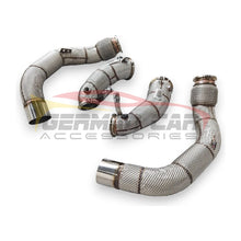 Load image into Gallery viewer, 2019-2023 Bmw X5M/X6M Downpipes | F95/F96 Front Race Pipes
