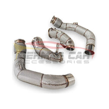 Load image into Gallery viewer, 2019-2023 Bmw X5M/X6M Downpipes | F95/F96 Front Race Pipes
