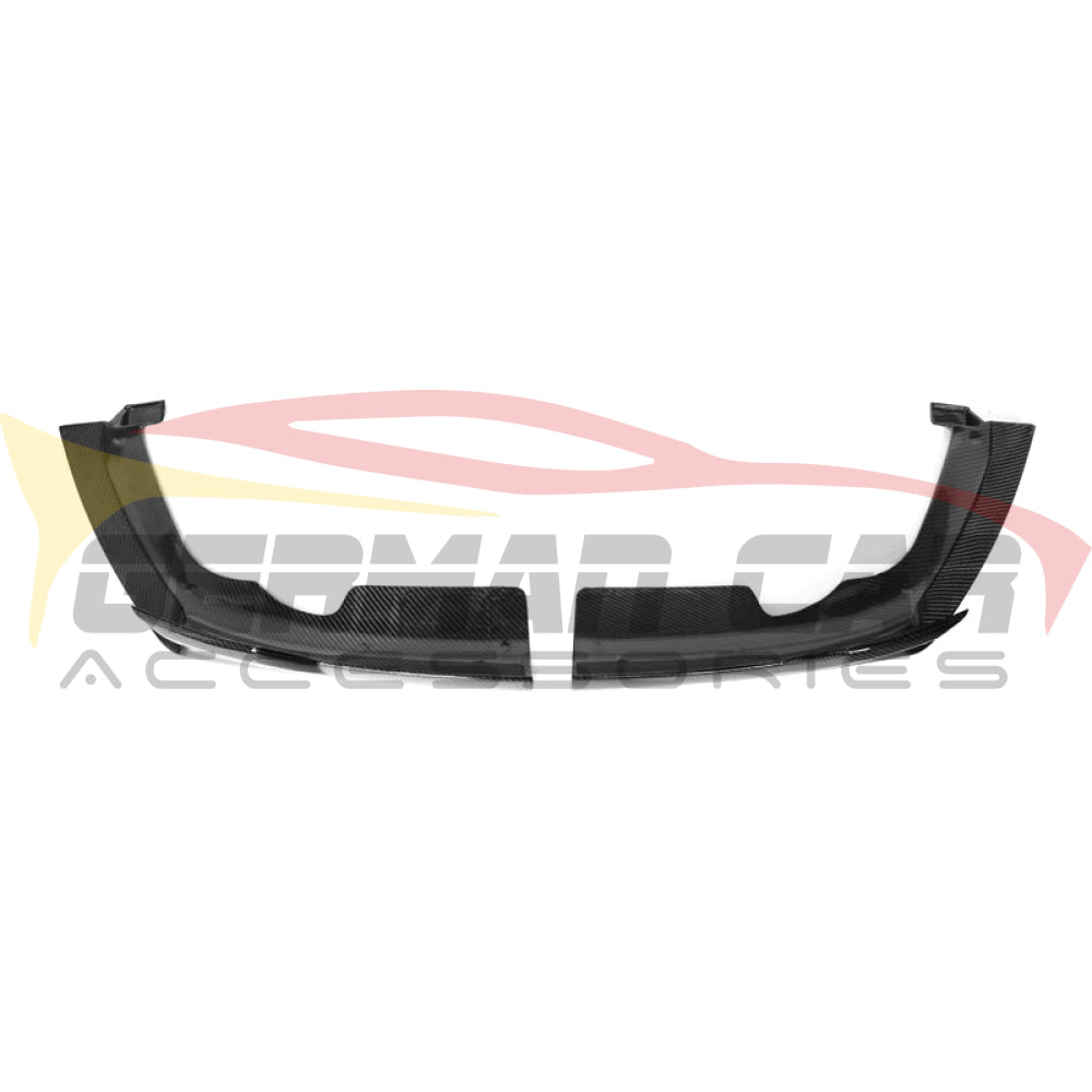 2019-2022 Bmw X6 3 Piece Carbon Fiber Rear Diffuser With Splitters | G06 Mirror Caps