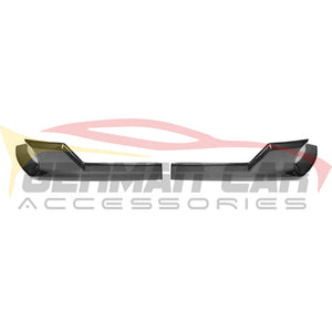 2019-2022 Bmw X6 3 Piece Carbon Fiber Rear Diffuser With Splitters | G06 Mirror Caps