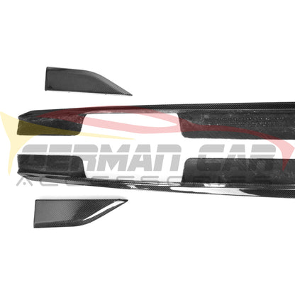 2019-2022 Bmw X6 Carbon Fiber Side Skirts | G06 Mirror Caps