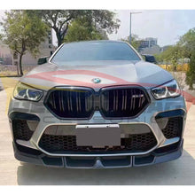 Load image into Gallery viewer, 2019-2023 Bmw X6M Carbon Fiber Ld Style 3 Piece Front Lip | F96 Lips/Splitters
