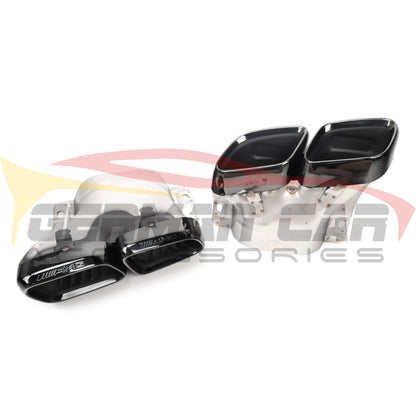 2019-2021 Mercedes-Benz C-Class C63 Style Gloss Black Rear Diffuser | W205