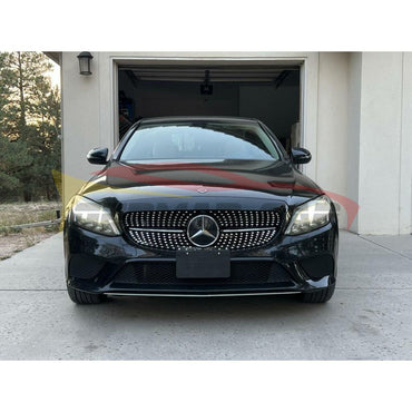 2019+ Mercedes-Benz C-Class Diamond Style Front Grille | W205 Grilles