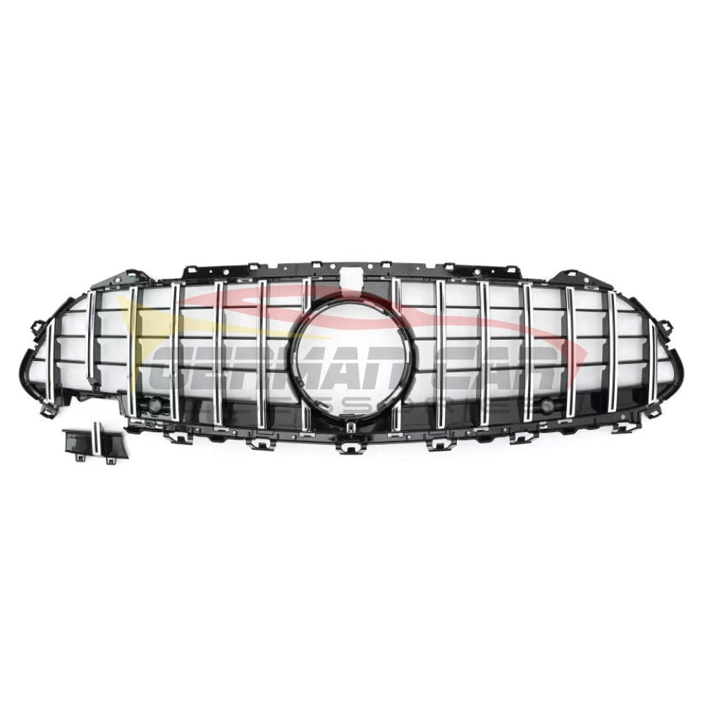 2019+ Mercedes-Benz Cls-Class Gtr Style Front Grille | W257 Facelift Chrome Silver Grilles