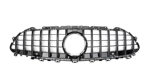 2019+ Mercedes-Benz Cls-Class Gtr Style Front Grille | W257 Facelift Gloss Black Grilles