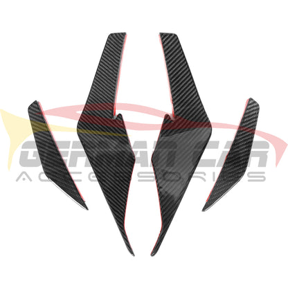 2019-2024 Audi R8 Carbon Fiber Front Canards I MK2 Gen 2 Facelift - Additional Accessories