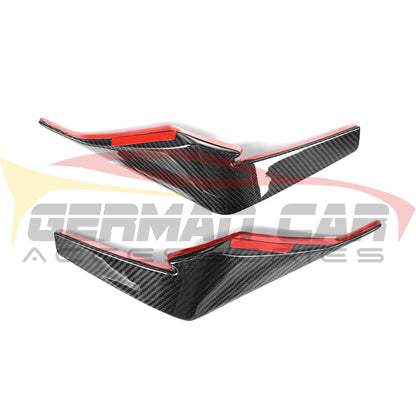 2019-2024 Audi R8 Carbon Fiber Front Canards I MK2 Gen 2 Facelift - Additional Accessories