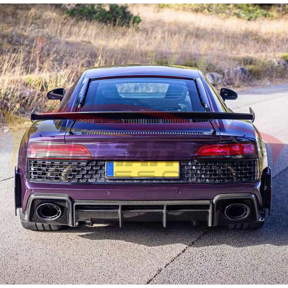 2019-2024 Audi R8 GT Style Carbon Fiber Rear Spoiler I MK2 Gen 2 Facelift - Rear Trunk Spoilers