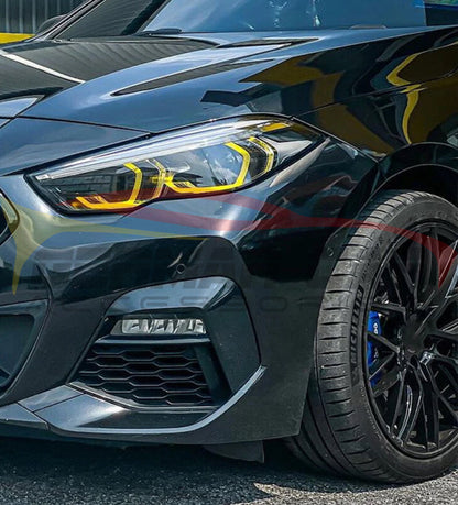 2019-2024 BMW 2-Series CSL Style Headlights Yellow DRL Modules | F44 - DRL Modules