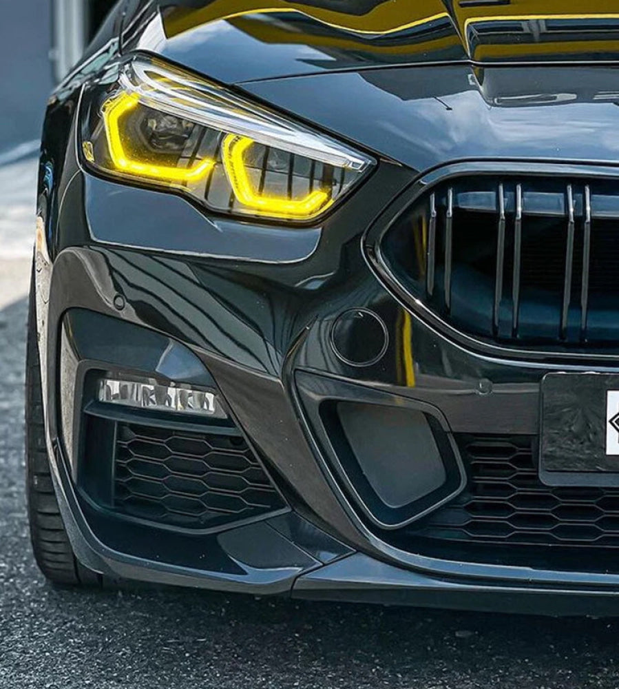 2019-2024 BMW 2-Series CSL Style Headlights Yellow DRL Modules | F44 - DRL Modules