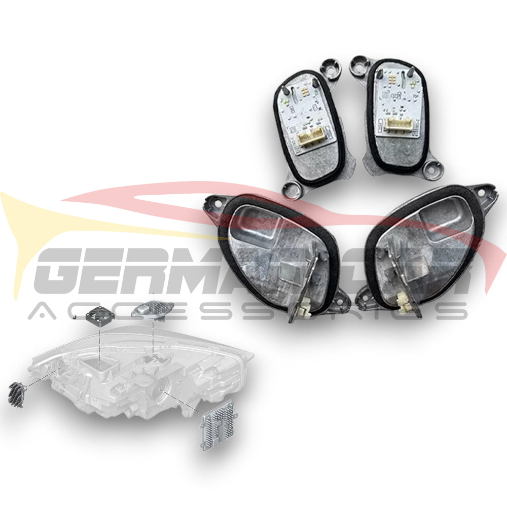 2019-2024 BMW 2-Series CSL Style Headlights Yellow DRL Modules | F44 - DRL Modules