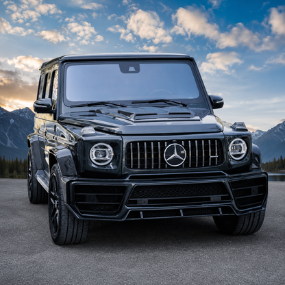 2019-2024 Mercedes G-Class/G63 AMG V3 Style Carbon Fiber Hood Scoop | W463A/W464