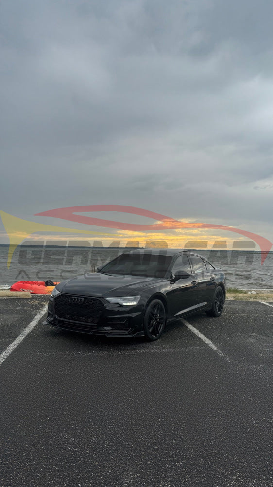 2019+ Audi A6/S6 Carbon Fiber Front Lip | C8 A6/S6 Front Lips/Splitters