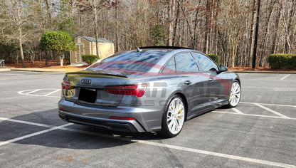 2019+ Audi A6/S6 Oem Style Carbon Fiber Trunk Spoiler | C8 Rear Spoilers