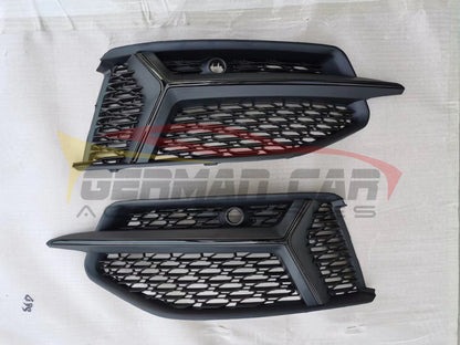2019+ Audi Rs6 Style Fog Light Grilles | C8 A6/S6 Front