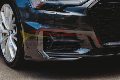 2019+ Audi Rs6 Style Fog Light Grilles | C8 A6/S6