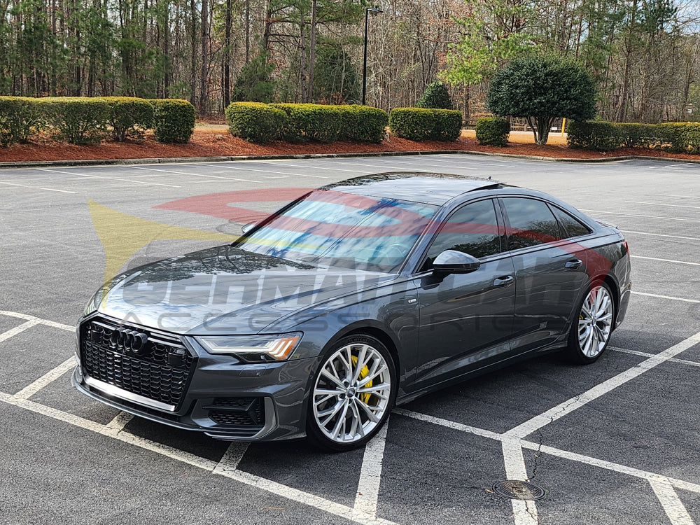 2019+ Audi Rs6 Style Fog Light Grilles | C8 A6/S6