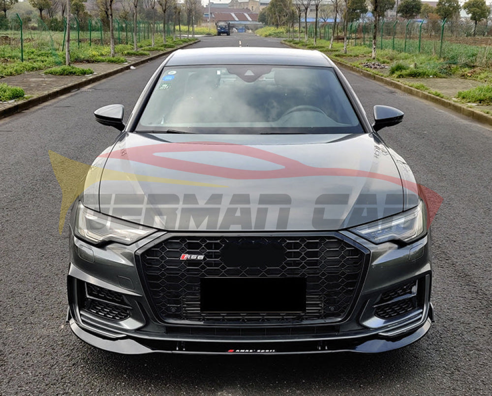 2019+ Audi Rs6 Style Fog Light Grilles | C8 A6/S6 Front