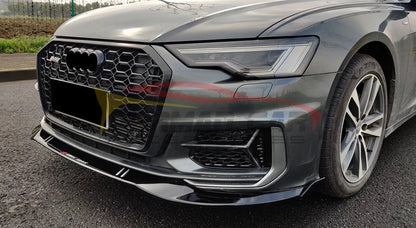 2019+ Audi Rs6 Style Fog Light Grilles | C8 A6/S6 Front