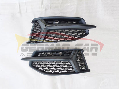 2019+ Audi Rs6 Style Fog Light Grilles | C8 A6/S6 Front