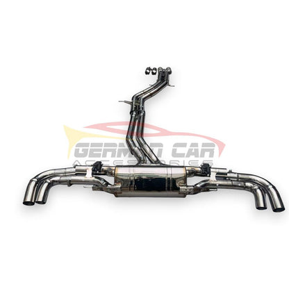 2019-2023 Audi Sq8 Valved Sport Exhaust System | Stainless Steel / Chrome Tips