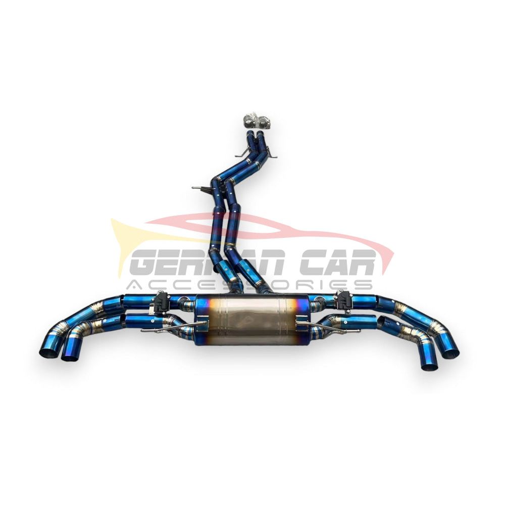 2019 - 2023 Audi Sq8 Valved Sport Exhaust System | Titanium / Chrome Tips