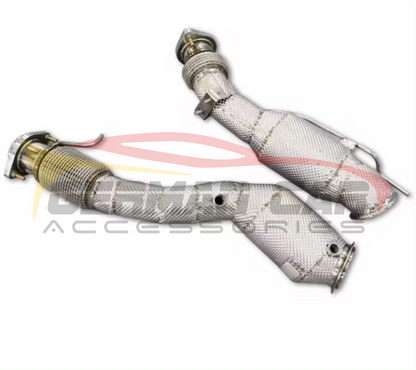 2019 + Bmw X3M/X4M Front Race Pipes | F97/F98