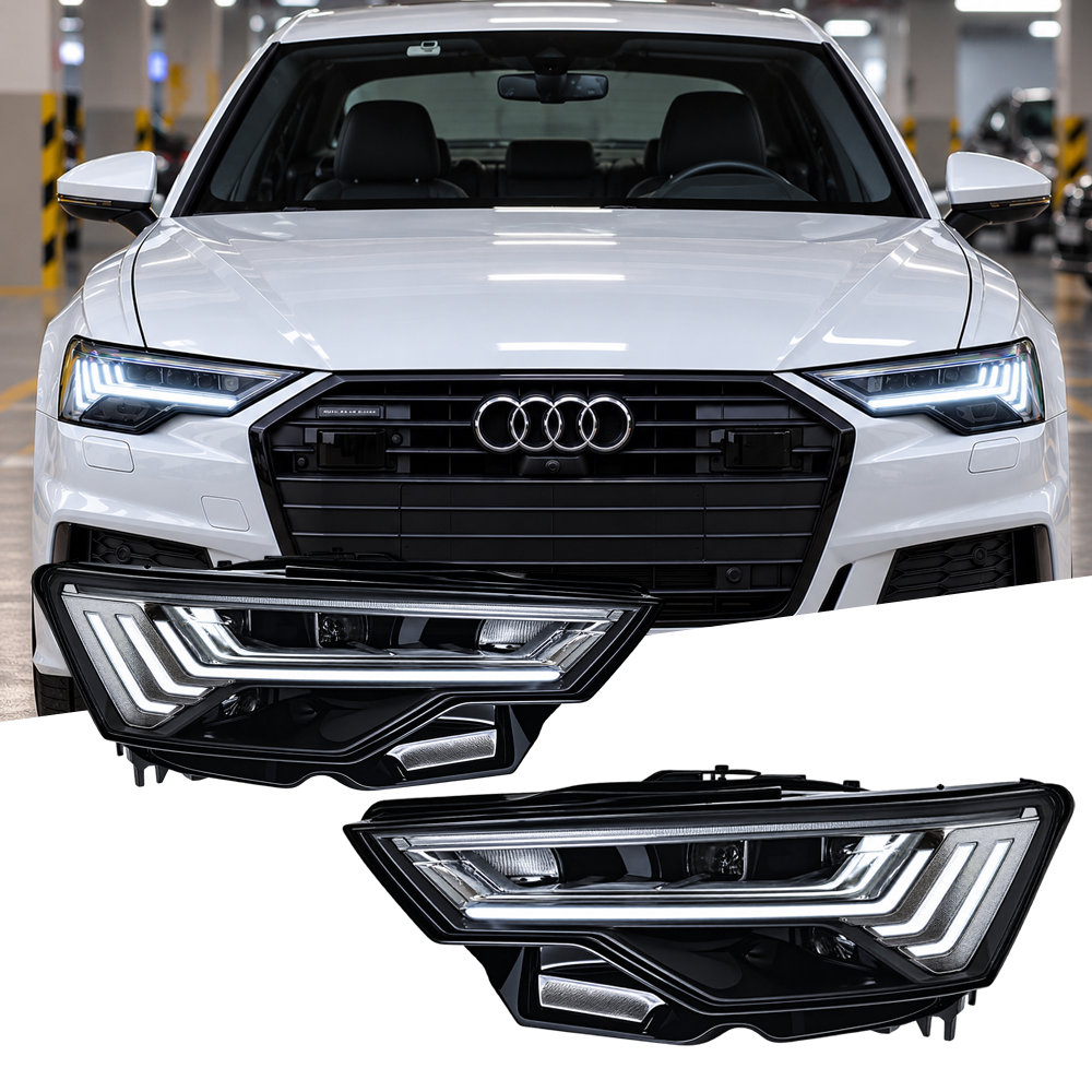 2019-2025 Audi A6/S6 Matrix Style LED Headlights | C8