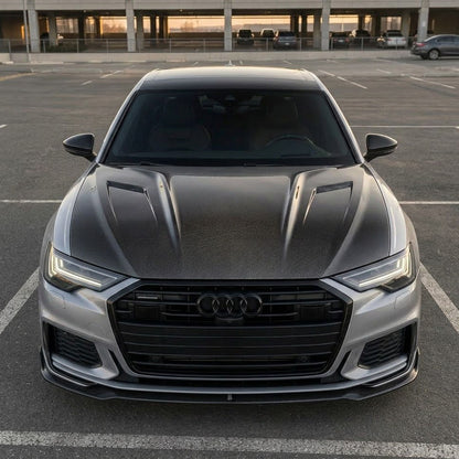 2019-2025 Audi A6/S6 PK Style Carbon Fiber Hood | C8