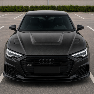 2019-2025 Audi A6/S6 V Style Carbon Fiber Hood | C8