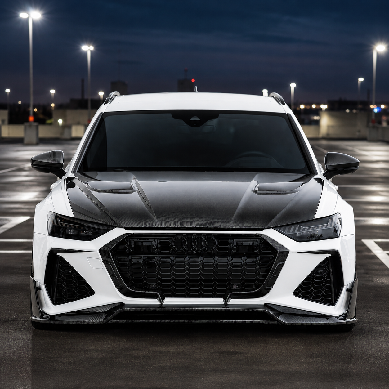 2019-2025 Audi RS6 Carbon Fiber Hood | C8 RS6