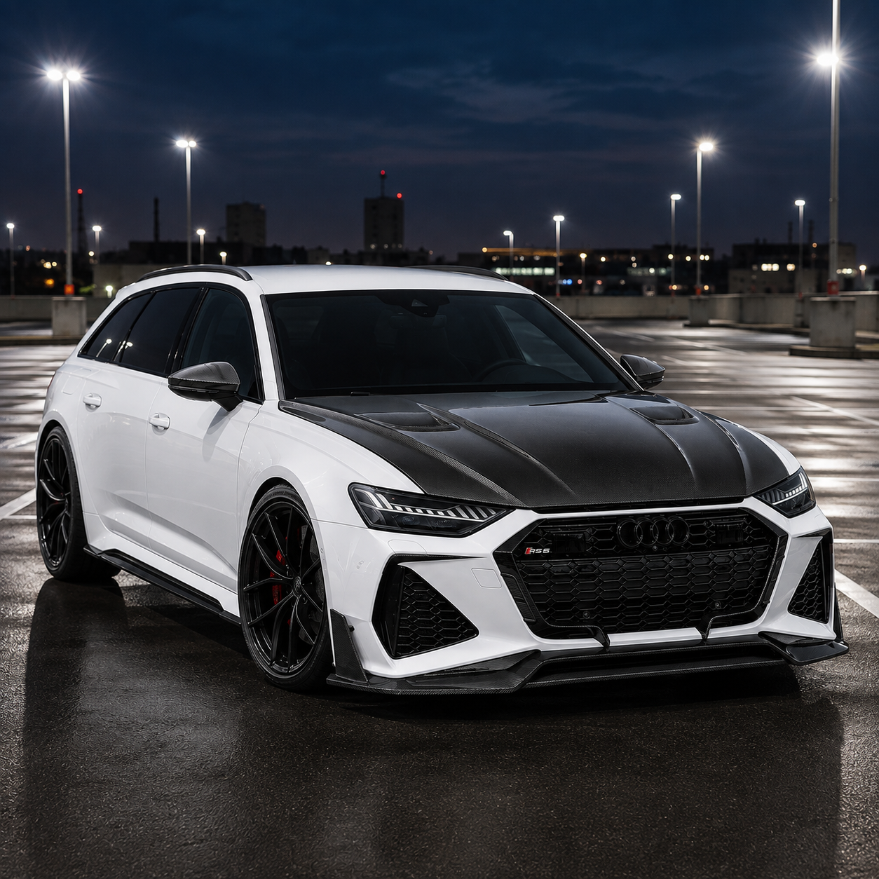 2019-2025 Audi RS6 Carbon Fiber Hood | C8 RS6