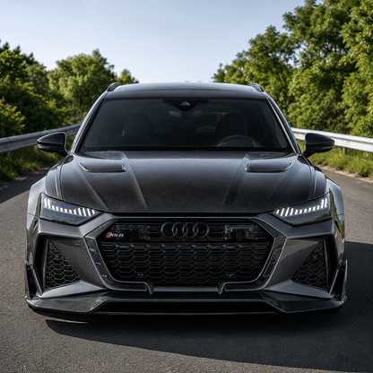 2019-2025 Audi RS6 Carbon Fiber Hood | C8 RS6
