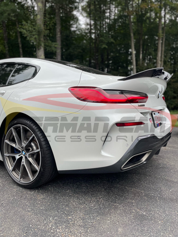 2019+ Bmw 8-Series/M8 Psm Style Carbon Fiber Trunk Spoiler | F91/F92/F93/G14/G15/G16 Rear Spoilers