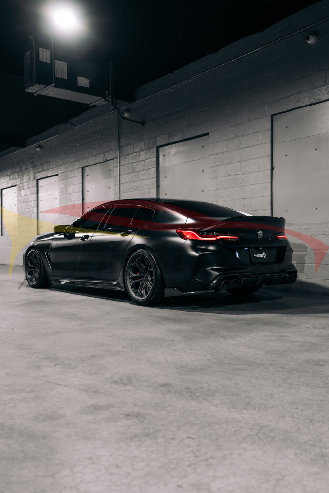 2019 + Bmw 8 - Series/M8 V Style Carbon Fiber Trunk Spoiler | F91/F92/F93/G14/G15/G16 Rear Spoilers