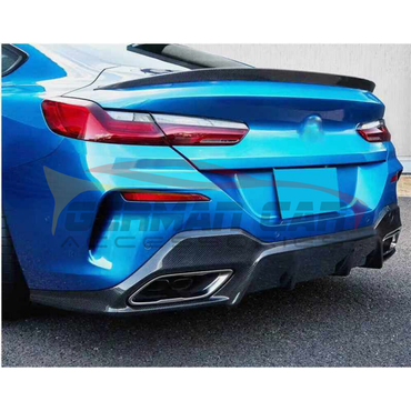 2019+ BMW 8-Series V1 Style Carbon Fiber Rear Diffuser | G14/G15/G16 - Rear Diffusers