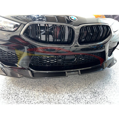 2019+ BMW M8 Carbon Fiber 3 Piece Front Lip | F91/F92/F93 Front Lips/Splitters